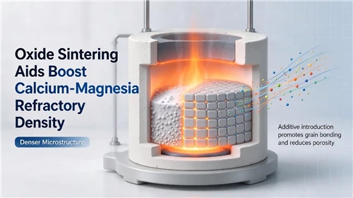 Study On Improving The Density Of Calcium-magnesia Refractory Materials By In...
